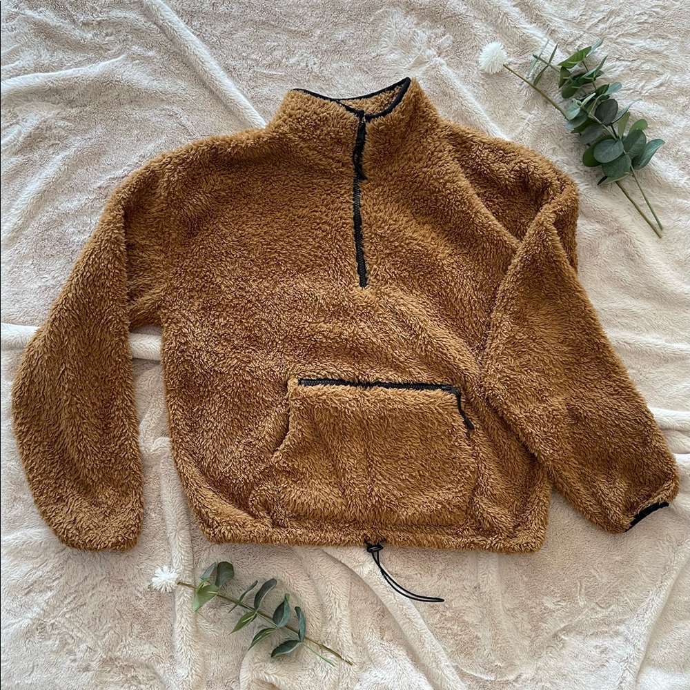Half-Zip Sherpa